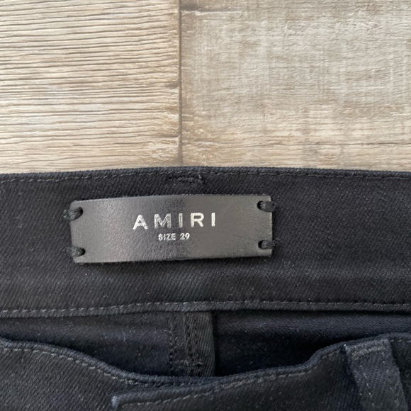 Amiri Jean silk patches - Picture 4 of 5